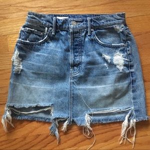 Mother Denim Mini Skirt size 24